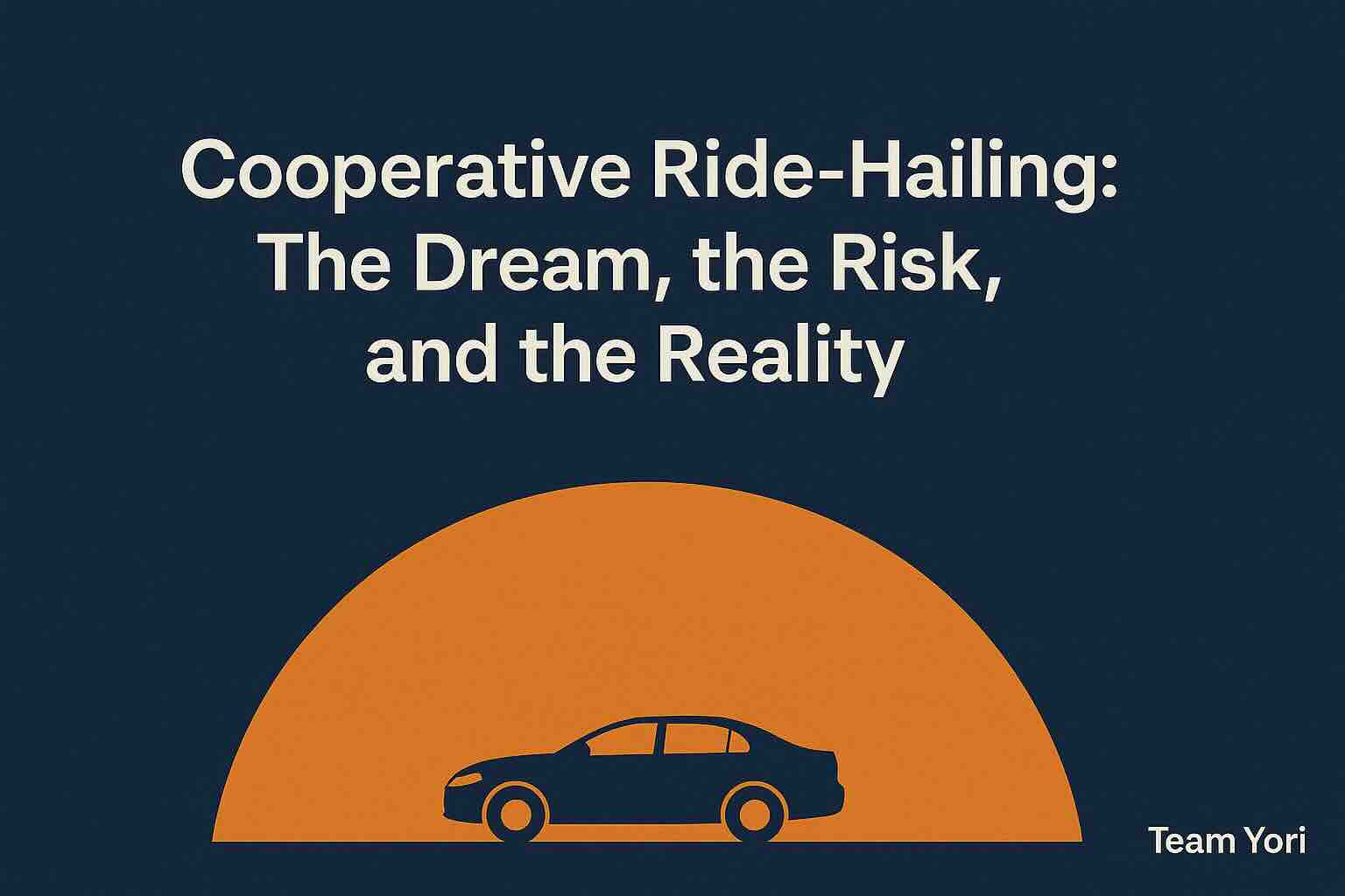 Cooperative Ride-Hailing: The Dream, the Risk, and the Reality