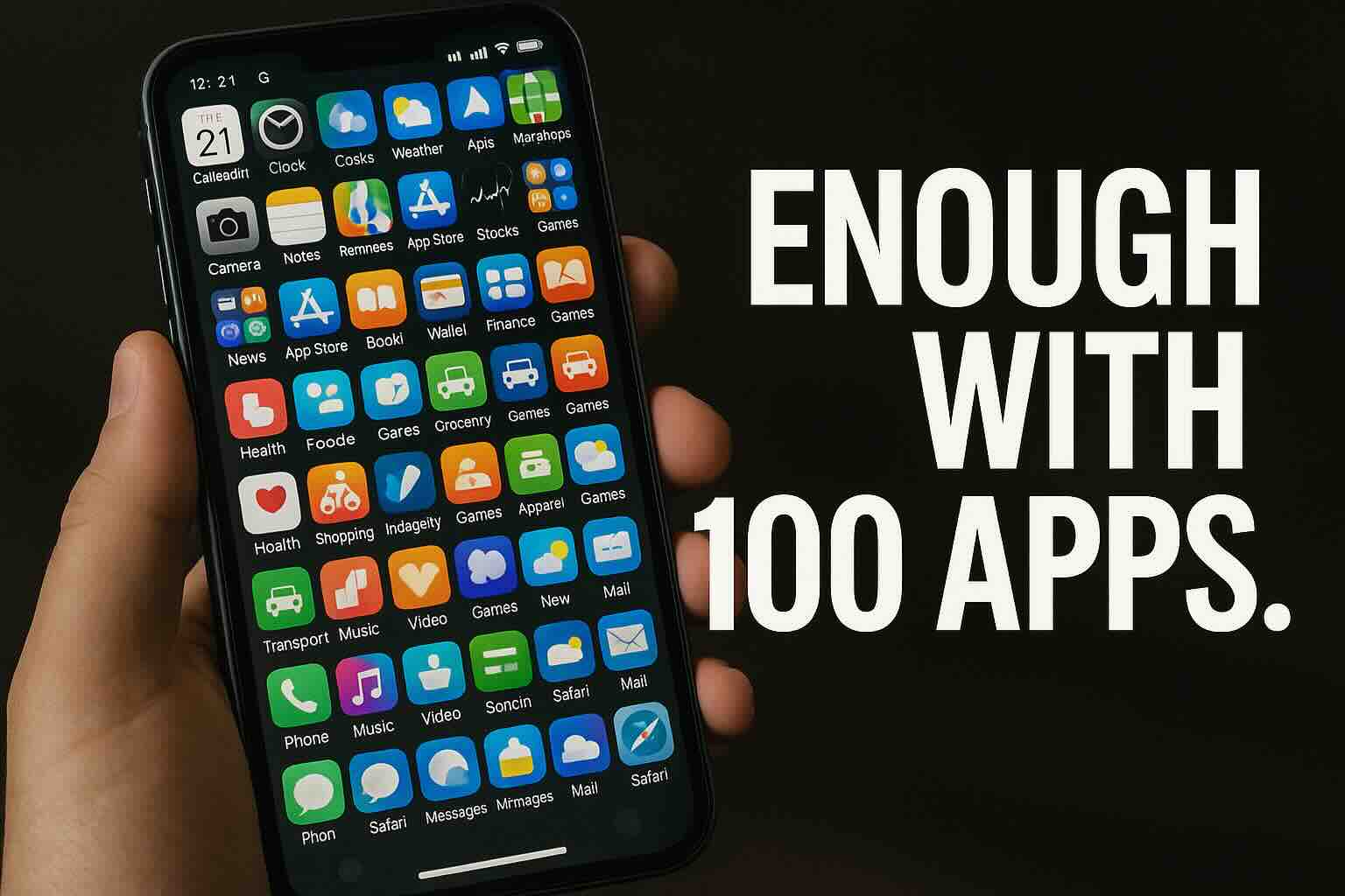 ENOUGH WITH 100 APPS.